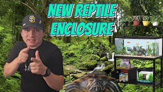 New Reptile Enclosure [upl. by Esilrahc]