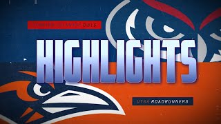 FAU Football vs UTSA 2024 Game Highlights AAC NCAAFootball [upl. by Korfonta294]