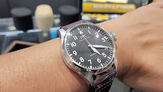 IWC BIG PILOT 43 BLACK DIAL [upl. by Schumer]