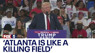 Trump tells Georgia governor to quotget off his a and do somethingquot  FOX 5 News [upl. by Publea]