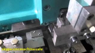 Automatic High Strength Round Chain Links Production Line Chain Bending and Welding Machine [upl. by Nwahsel699]