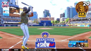 MLB The Show 24 Padres vs Diamondbacks  Fernando Tatis Jr  Franchise 20  Gameplay PS5 4K 60fps [upl. by Wake]