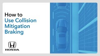 How to Use the Collison Mitigation Braking System CMBS  Display Audio Models [upl. by Eicats]