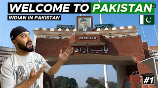 CROSSING INTO PAKISTAN 🇵🇰 FROM INDIA 🇮🇳  Attari Wagah Border  Indian Visiting Pakistan [upl. by Koran]