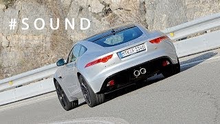 Jaguar FType R Sound  So klingt die Coupé Raubkatze [upl. by Notyep]