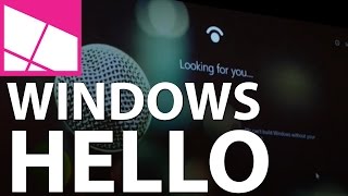 Unlocking Windows 10 with Windows Hello at Build 2015 [upl. by Odnaloy]