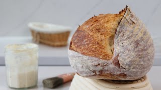 How I Make Sourdough Bread Every Day In LESS Than 30 Minutes handson time [upl. by Nobie]