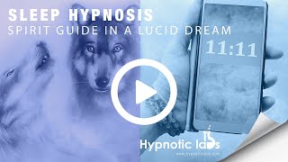 Hypnosis for Meeting Your Spirit Guide In a Lucid Dream Guided Meditation Inner Adviser [upl. by Ratib]