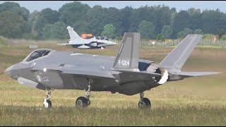 NATO Tiger Meet 2024 Lockheed Martin F35A Netherlands Royal Air Force FHD [upl. by Anialeh]