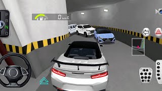 New White Chevrolet Camaro For Parking  3d driving class android game  gameplay cargame gaming [upl. by Narik623]