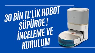 Philips 7000 Serisi Islak ve Kuru Robot SÃ¼pÃ¼rge Ä°nceleme ve Kurulum [upl. by Selry]