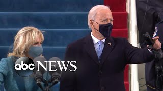 Joe Bidens entrance to his inauguration [upl. by Levitan]