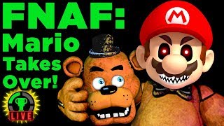 Mario in FNAF  Ultimate Nintendo Night Ultimate Custom Night Fan Game [upl. by Jahncke]