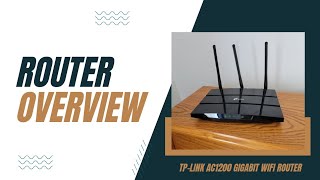 Overview Of The TPLink AC1200 Wifi Router [upl. by Arec]