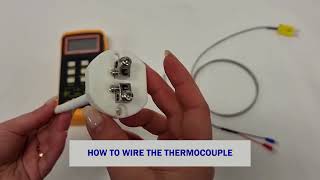 How to setup a Pyrometer amp Thermocouple for measuring kiln temperatures [upl. by Graf]