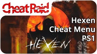 Hexen Beyond Heretic Cheat Menu  PS1 [upl. by Vedis876]