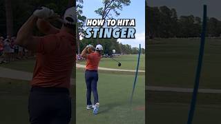 How to hit a stinger like Rory and Tiger golf [upl. by Harutek330]