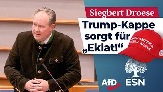 TrumpKappe sorgt für „Eklat“ – Siegbert Droese AfD [upl. by Annabelle]