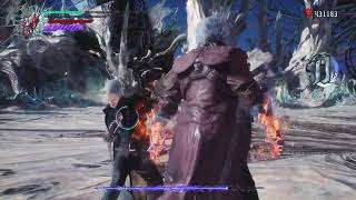 DMC5 Dante VS Vergil clip 01 [upl. by Crispen]