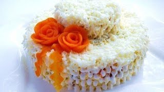 Салат на праздничный стол на день рожденияОчень вкусный [upl. by Eadnus]