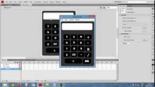 TutorialCara Membuat Kalkulator Dengan Flash [upl. by Dimmick817]