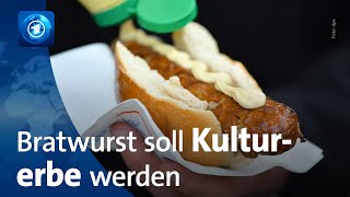 Thüringer Bratwurst soll UNESCOKulturerbe werden [upl. by Yrrad]