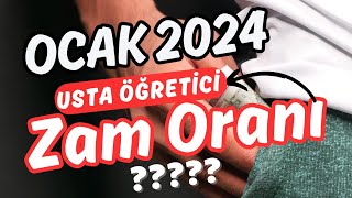 memur maaş zammı ve 2024 ocak usta öğretici ücret hesaplama [upl. by Leiba]