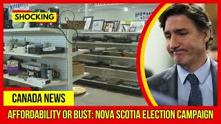 SHOCKING Affordability or bust Nova Scotia election campaign Latest Canada News At CTV News [upl. by Essirehc424]