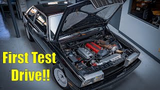 First Drive for the Turbo 3SGE Beams Powered Maserati Biturbo [upl. by Anerual379]