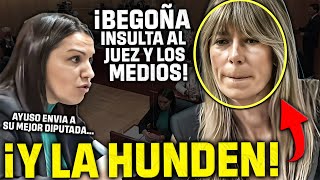 BEGOÑA GÓMEZ ESTALLA contra el JUEZ PEINADO y los MEDIOS🔥¡Y SALE ESCALDADA POR DIPUTADA DE AYUSO🔥 [upl. by Zeret537]