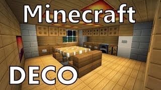 Minecraft  Comment Créer une Belle Cuisine [upl. by Hodges]