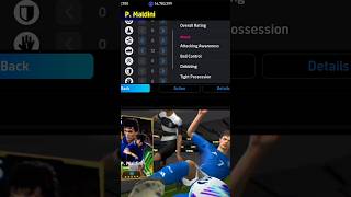 How To Train P Maldini In Efootball 🤯🤯🤯pes efootball efootball2024 shorts [upl. by Pass]