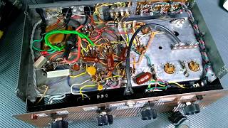 Knight KN724A Tube Amp Conversion Part 1 [upl. by Anihsat]