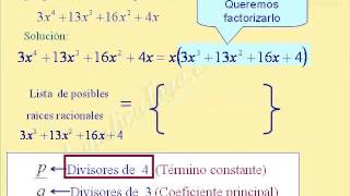 Factorizar por completo sacando factor común y Ruffini [upl. by Reffinej]