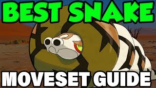 BEST SNAKE POKEMON Sandaconda Moveset For Pokemon Sword and Shield  How To Use Sandaconda [upl. by Seebeck]