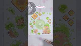 키위새 다꾸🥝 1분다꾸 scrapbooking papertherapy 문구사장 다이어리꾸미기 journal 스티커 키위 키위새 kiwi [upl. by Adnomar]