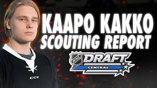 KAAPO KAKKO SCOUTING REPORT  2019 NHL DRAFT PREVIEW w Highlights [upl. by Arvind]