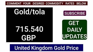 BEST GOLD PRICE IN UK TODAY 03 AUGUST 2024 [upl. by Der978]