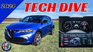 2024 Alfa Romeo Tonale Tech Deep Dive  Driver Assist and Display [upl. by Euginom]