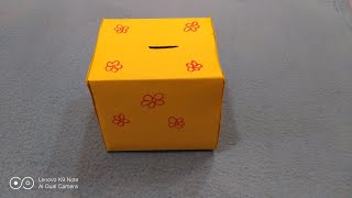 How to make Piggy Bank with Paper [upl. by Lowney460]