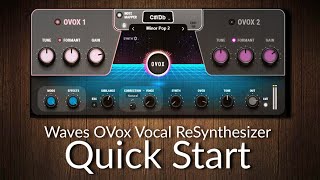 Waves OVox quick setup for fast results [upl. by Haianeb]