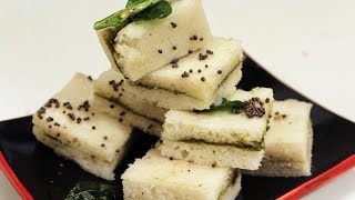 White Dhokla Sandwich  Sanjeev Kapoor Khazana [upl. by Dranel407]