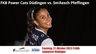 Volleyball NLA Volley Düdingen  SmAesch Pfeffingen [upl. by Rudin]