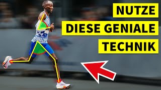 Die perfekte Lauftechnik Methode der Profiläufer [upl. by Noedig]