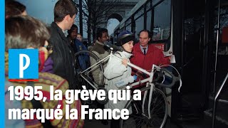 Grève de 1995  les 3 semaines qui ont marqué la France [upl. by Ahsitniuq]