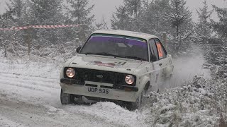 Grizedale Stages Rally 2023 I Snow And Ice Action [upl. by Powder]