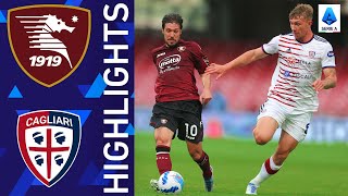 Salernitana 11 Cagliari  Late drama at the Arechi Stadium  Serie A 202122 [upl. by Zaller]