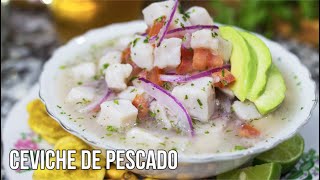 CEVICHE DE PESCADO [upl. by Annoek]