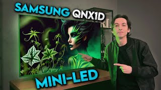 Neo QLED QNX1D  Nova MINI LED quotbaratinhaquot da SAMSUNG [upl. by Ahsiya]