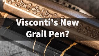 The il Magnifico Black Marble  Viscontis new Grail Pen [upl. by Zuzana]